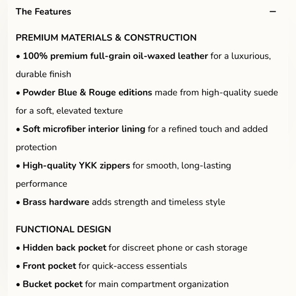 Andar The Addison Mini Backpack - Picture 10 of 11